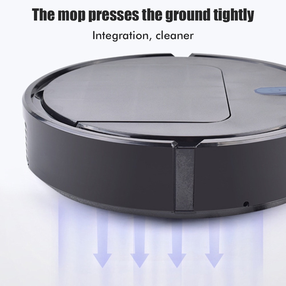 3-in-1 Smart Robotic Automatic Vacuum Cleaner Robot Home Cleaning Machine for Floors Pet Hair Dust