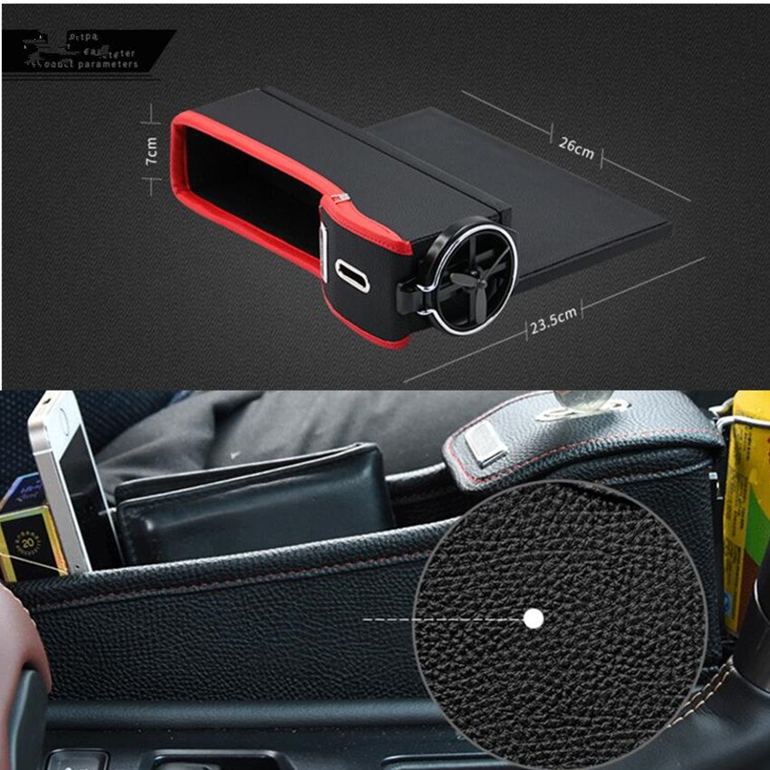 Auto Seat Gap Spleet Organisator Opbergdoos Voor Mazda 2 Mazda 3 Mazda 5 Mazda 6 CX5 CX-5 CX7 CX9 Atenza Axela
