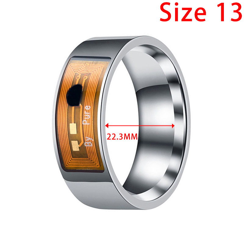 NFC Smart Ring Multifunctional Waterproof Intelligent Magic Smart Wear Finger Digital Ring For Android Windows NFC Mobile: 17