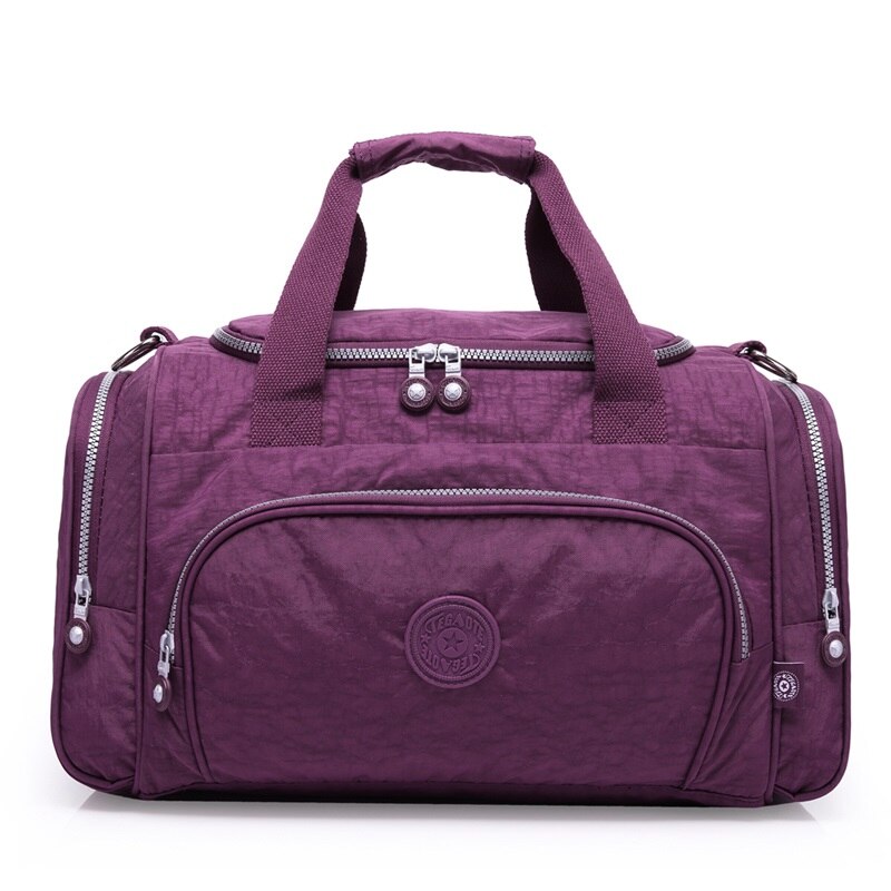 TEGAOTE sacs de voyage femmes bagages Sac de sport sacs à Main de Bolsas Feminia décontracté Reistas dames Sac A Main: purple