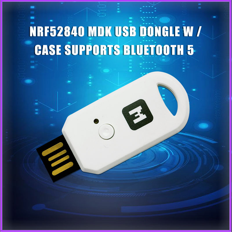 nRF52840 Micro Dev Kit USB Dongle with Case for Bluetooth 5/Thread/Zigbee