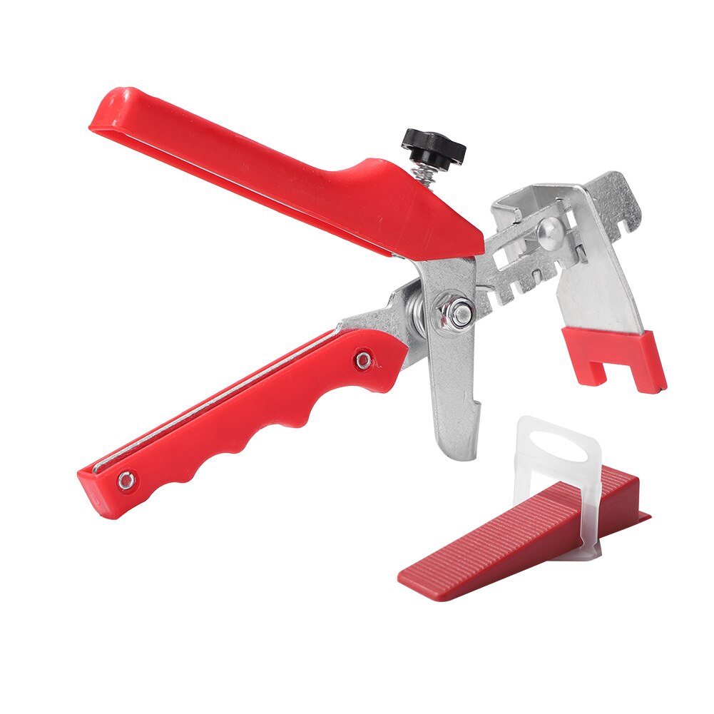 201pcs Tile Leveling Pliers with Spacer Wedge Tiling Accessories Construction Laying Tile Tool Kit