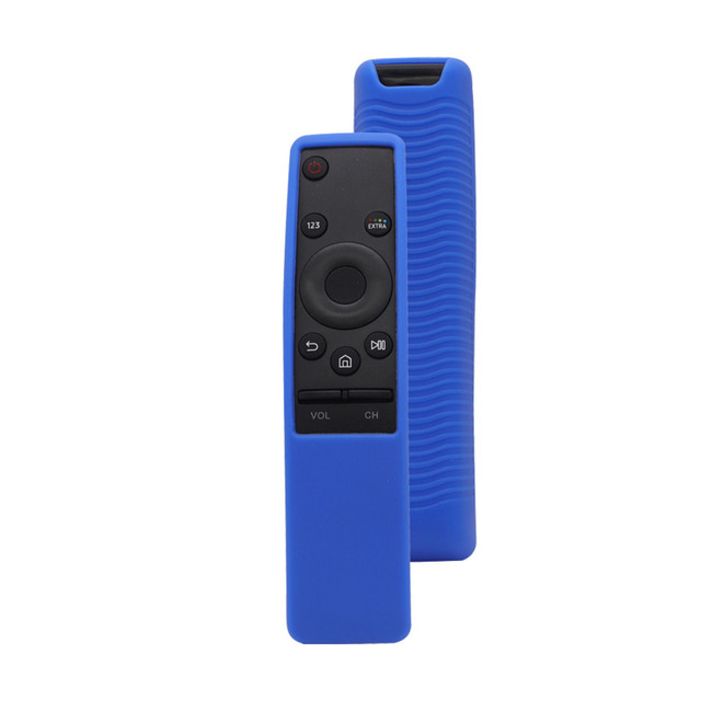 Funda protectora de silicona para mando a distancia de TV inteligente Samsung, cubierta mágica para mando a distancia de 01312H, BN59, 01241A, 01242A, BN59-01312A: Blue