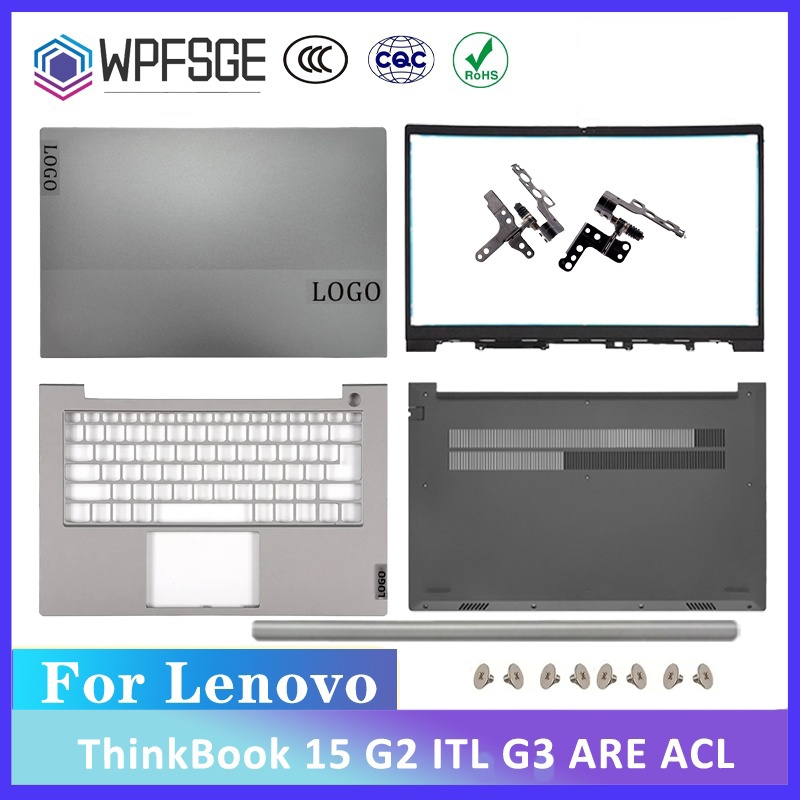 Originele Vervang Laptop Case Voor Lenovo Thinkbook 15 G2 ITL ZIJN G3 ACL ITL LCD Back Cover Voorkant Palmsteun Bottom Case