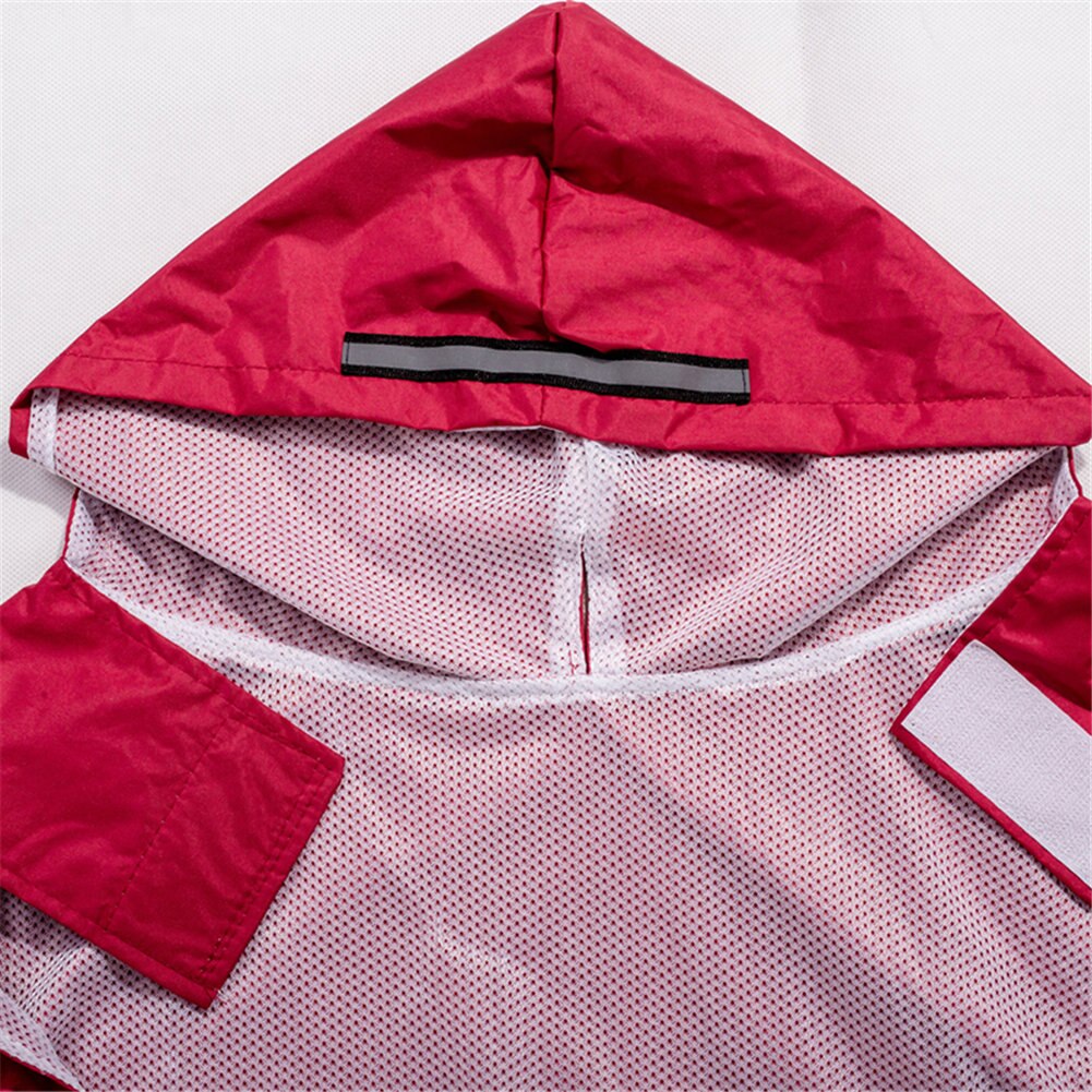 Grote Hond Regenjas Waterdichte Jas Voor Honden Waterdichte Hooded Regen Jassen Reflecterende Huisdier Kleding