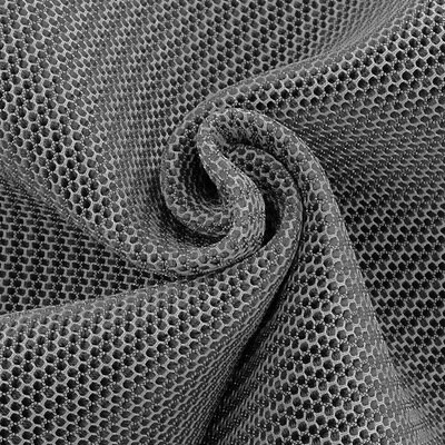 1 Meter Spacer Mesh Fabrics For Shoes Bags PET Hygrolon Thick Breathable 150cm Wide 3mm Thickness: Grey