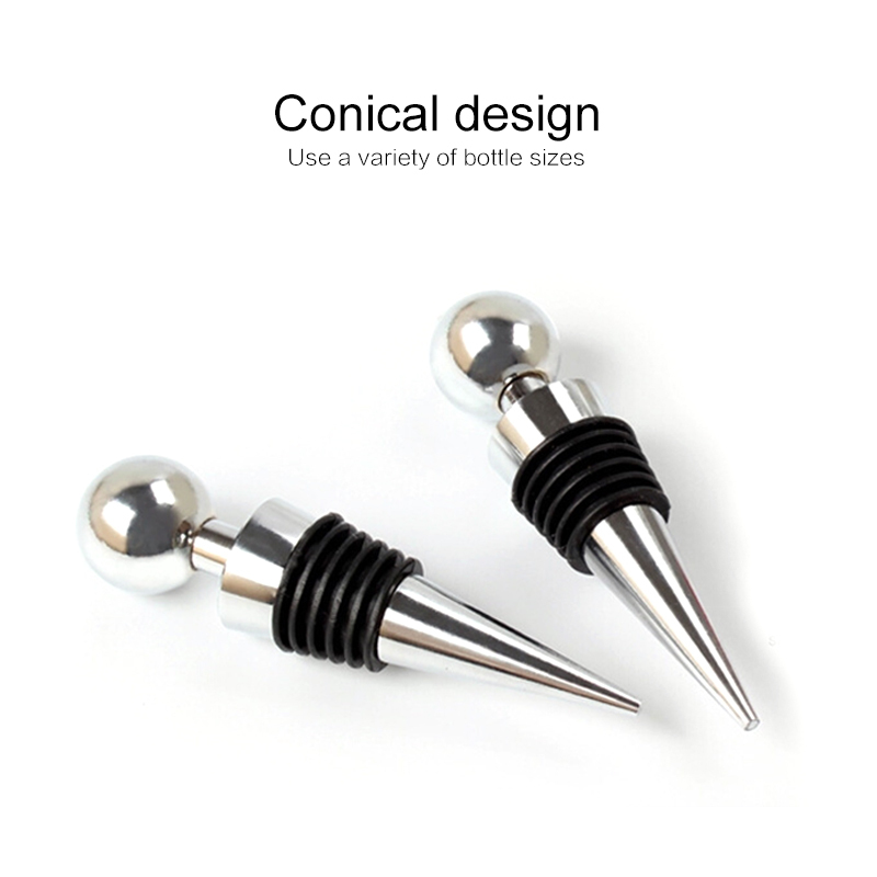 Tapón de botella para almacenamiento de vino, tapa de corcho, tapas de vino, sellado al vacío reutilizable, tapón para botella de vino tinto, suministros para Bar, 1 ud.