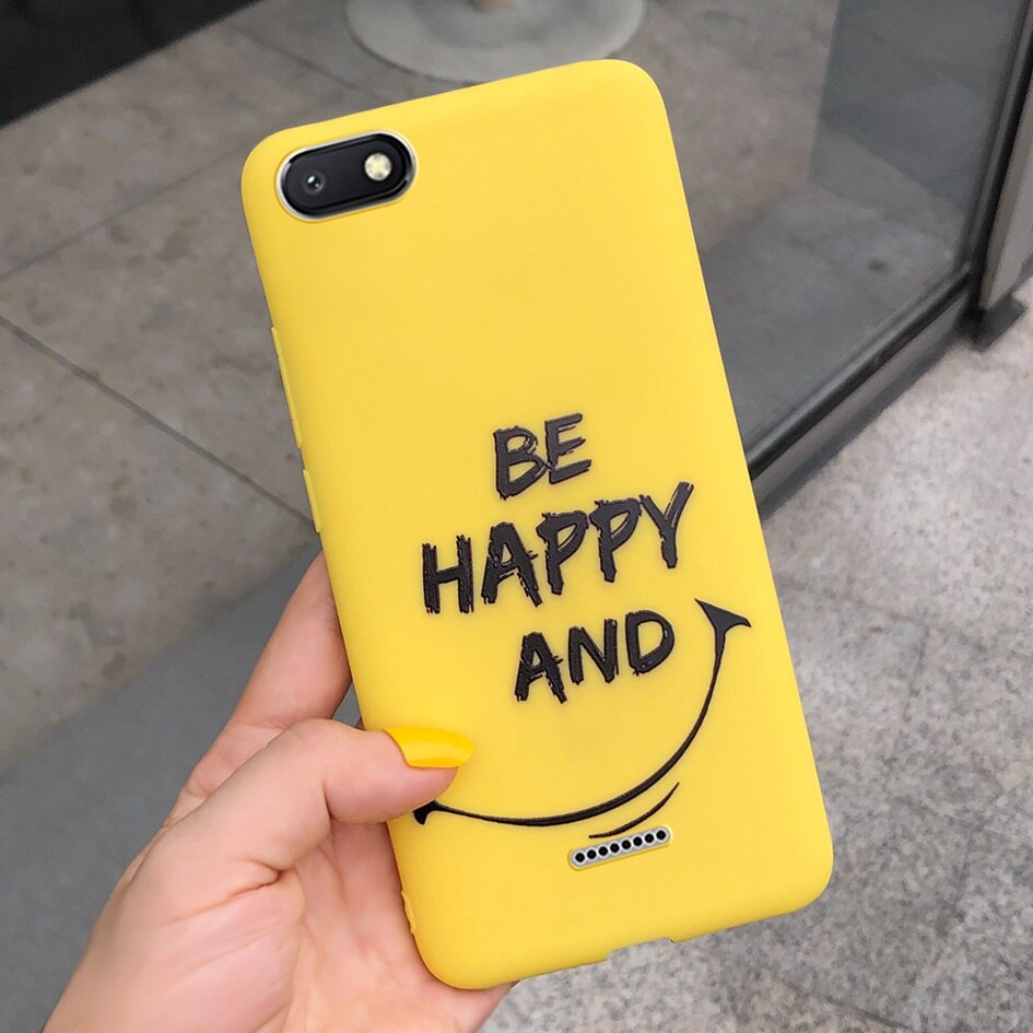 Voor Xiaomi Redmi 6A Case Cover Zachte Siliconen Kat Cactus Liefde Hart Brief Telefoon Cover Case Voor Xiomi Redmi 6A 6 EEN A6 Telefoon Funda: Zilver