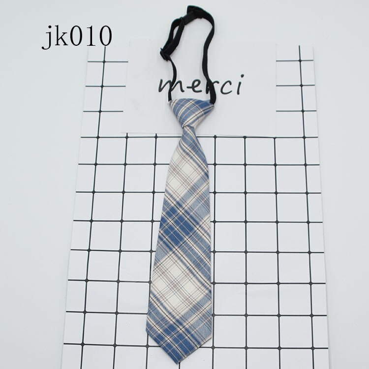 Märke japansk tjej jk uniform fluga härlig koreansk skoluniform tillbehör fluga knut kravat dam slips