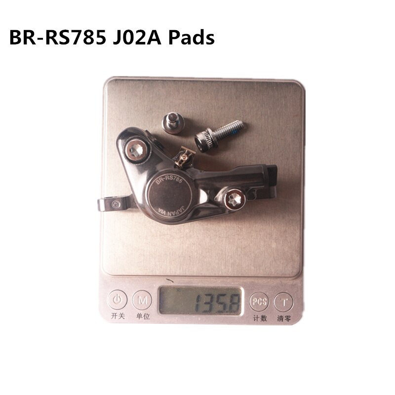 Shimano DEORE M615 Hydraulic Disc Brake Caliper with G03S / J03A / J04C Cooling Fin Ice Tech Brake pads Mountain Bike Brake