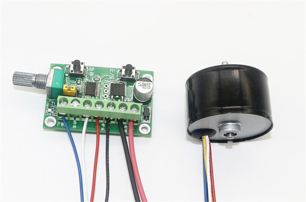 PWM speed controller FOR BLDC Brushless DC Gear Motor 6-30V CW CCW switchover 3650 3525 2418 2430 model motor