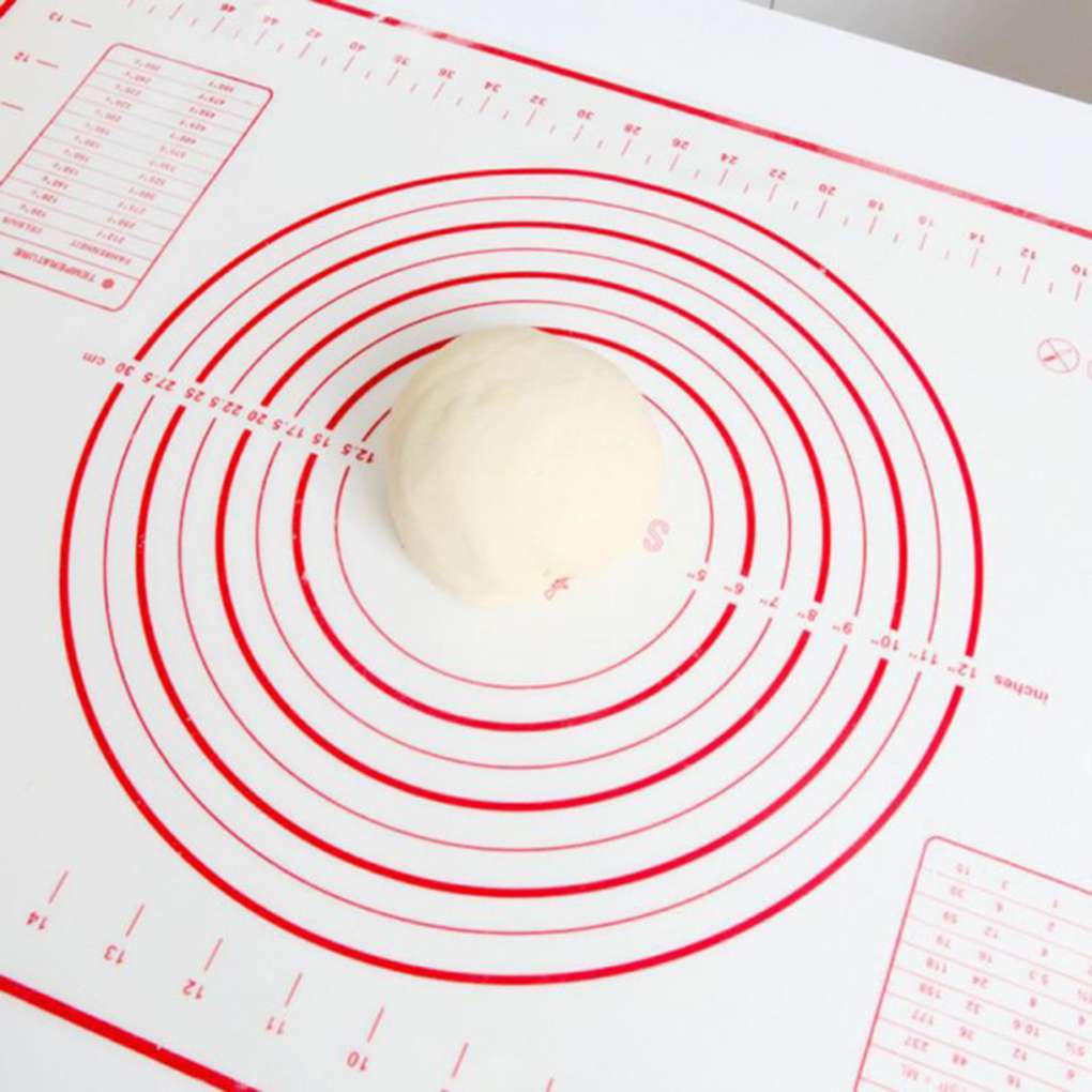 Multi-Size Non-Stick Siliconen Bakken Mat Met Schaal Rolling Deeg Pad Kneden Mat Keuken Koken Pastry Sheet Oven liner