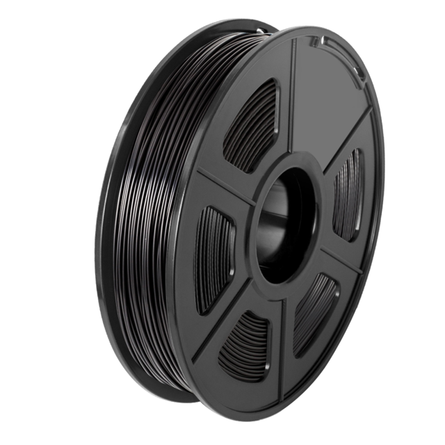Filamento Flexible de TPU para impresora 3D, Material no tóxico, Material de juguete de impresión, superventas, 5 colores: TPU-black-1.75mm