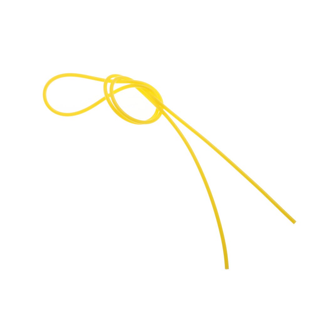 Non-toxic Food Grade Silicone Tube High And Low Temperature Resistance Tasteless Transparent Hose Pipe 1M 2mmx4mm: YELLOW