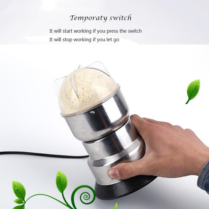 Cereal Grain Milling Machine Grain Flour Mill Stainless Steel Grinding Machine Beans Grinder Muller