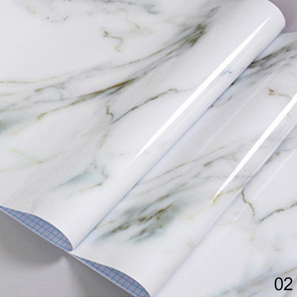 3m og 5m/ ruller selvklæbende marmor vinyl anti lampe sort tapet møbler dekorative vandtætte køkken backsplash klistermærker