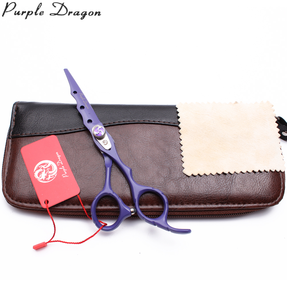 6" Stainless Purple Dragon Violet Professtional Pet Scissors Regular Scissors Thinning Shears Dog Grooming Scissors Pliers Z1019