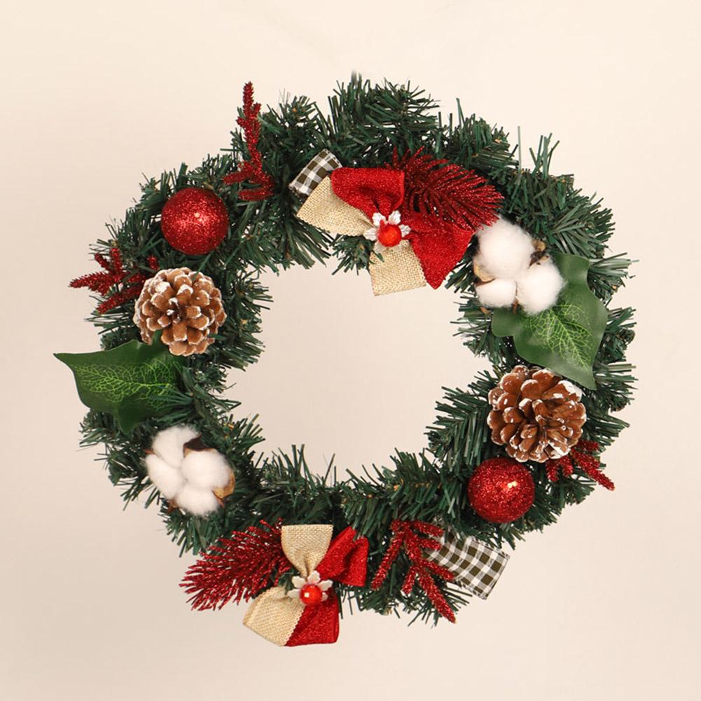 Kerst Krans Decoratie Krans Deur Opknoping Haard Decoratieve Guirlande 30Cm/40Cm/50Cm # D0