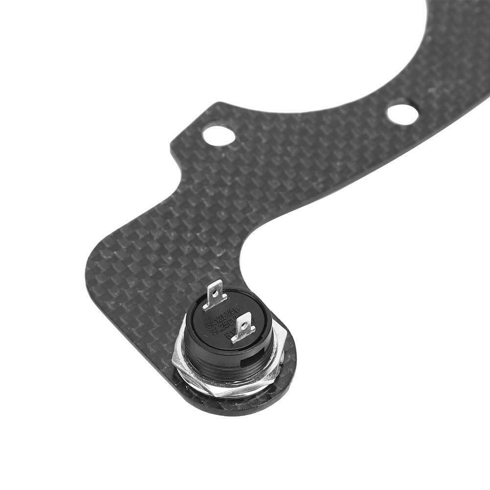 Carbon fiber button Horn button Carbon 6 Bolts Steering Wheel Single Button/Dual Button