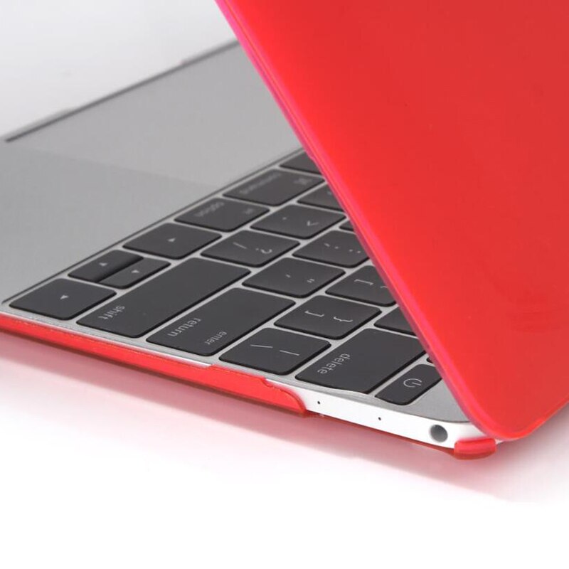 Blank gennemsigtig etui til macbook retina 12 tommer  a1534 krystal gennemsigtigt hårdt cover