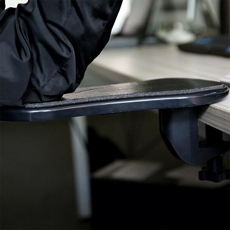 Kontor armlæn pad pad holdbar støtte polstring 180 graders justerbar computer desk arm fastgøres hånd skulder beskytte pad