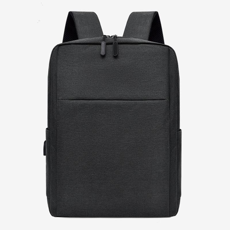 Men Backpack 15.6 Inch Laptop Men Backpack Anti Theft School Bags For Teenager Girl Boys Shoulder Bags: Black