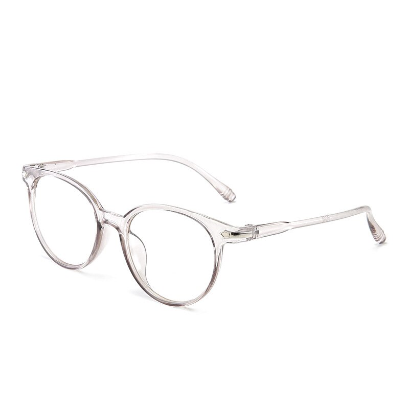 unisex Anti Blau Licht Brillen Computer Gläser retro Runde Brille Rahmen Herren Null Dioptrien literatur Gläser Schnelle