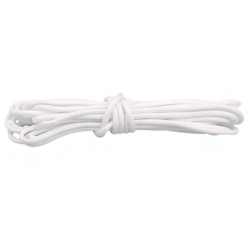 5/10 Meters Survival Paracord Luminous Rope Camp Glow Paracord 550LB 7 Strands Lanyard Ropes Outdoor Ropes: White 5 meters