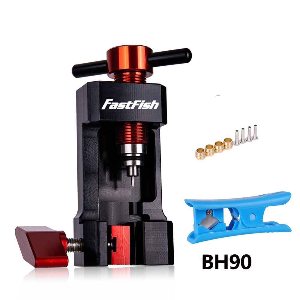 FASTFISH Bicycle Hydraulic Disc Brake Oil Needle Tool Hose Cutter Cable Pliers Olive Connector Insert BH59/90 Mounting Press: Driver Cutter BH90