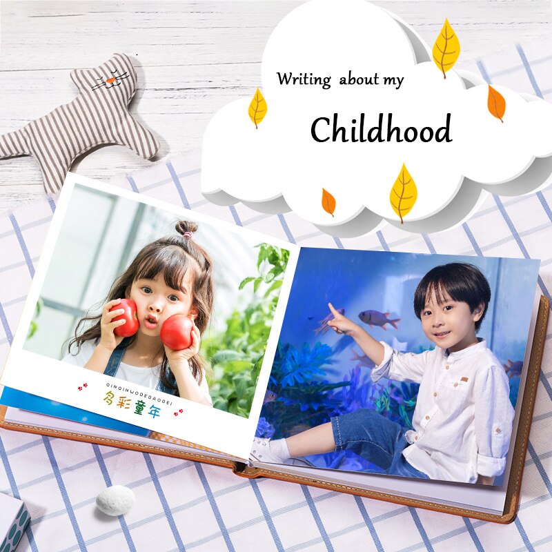 Fotoalbum Boek Afdrukken Custom Made Fotoboek Diy Afstuderen Herdenkingsmunt Boek Fotografische Studio Kinderen Handtekening Album