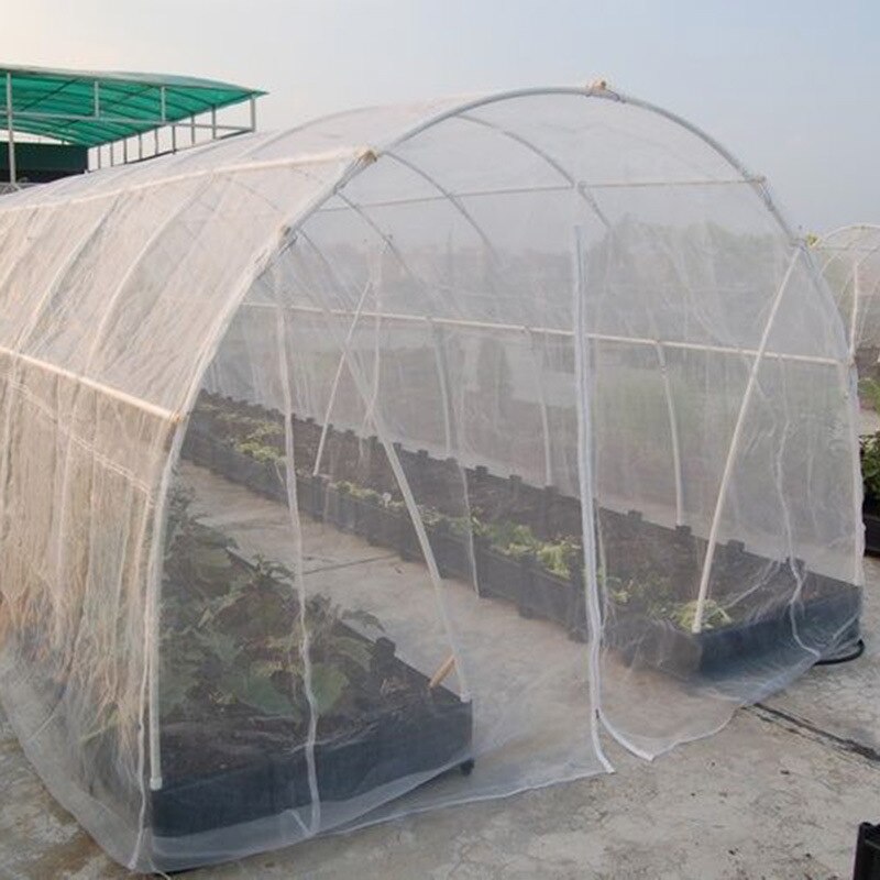 Large Garden Crop Plant Protection Net Netting Bird Net Pest Insect Animal Vegetable Care Big Mesh Nets Garden Supplies 1*2m