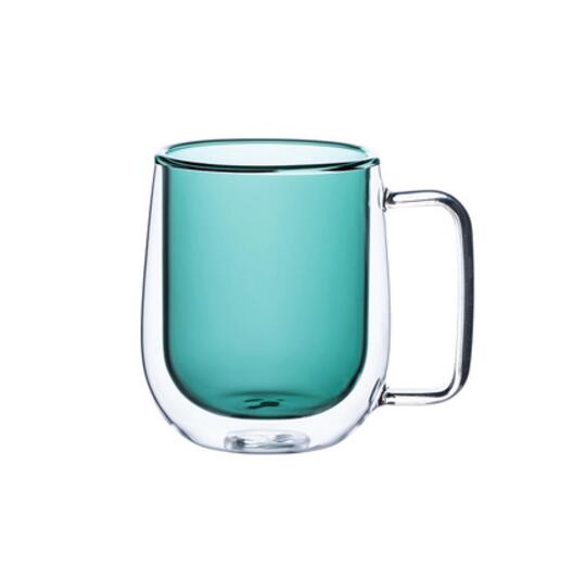 Hoge capaciteit dubbelwandige glazen bekers bier koffiebekers hittebestendige drinkbekers theemokken transparant drinkgerei