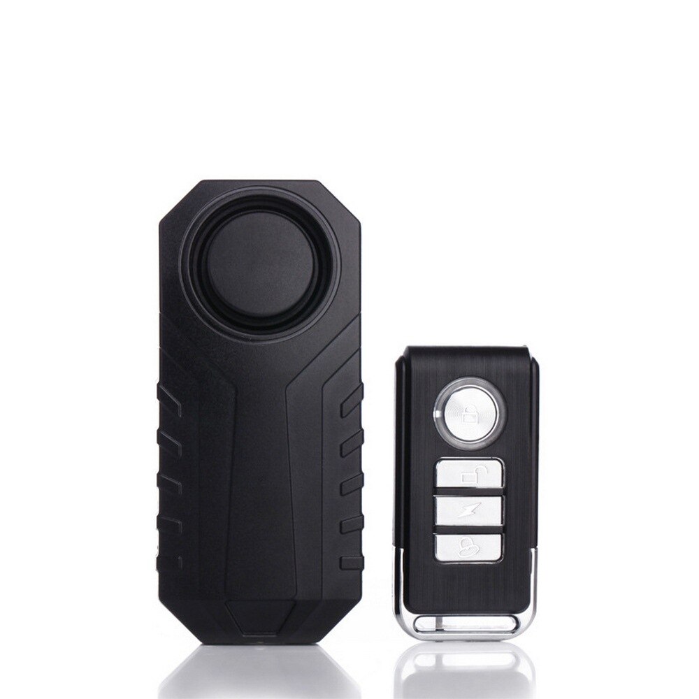 Wireless Remote Control Waterproof Bike Anti-Theft Alarm Motorcycle Bicycle Security Alarm 113dB Electric Car Alarm Sensor
