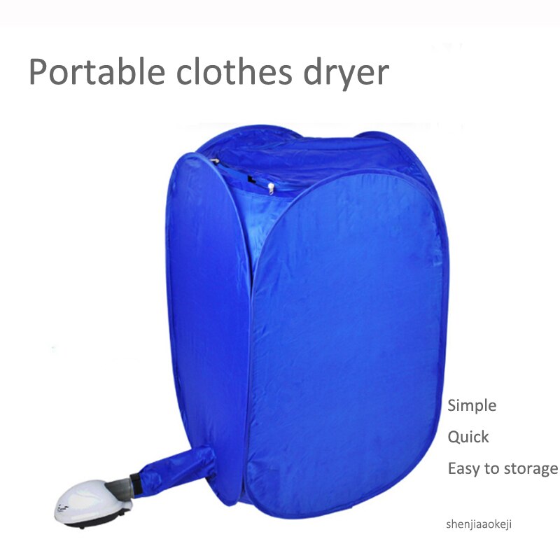 KD-111 Portable household 30-180 min timing dryers Mini Foldable free installation clothes dryers clothes dry hanger 800W 220V