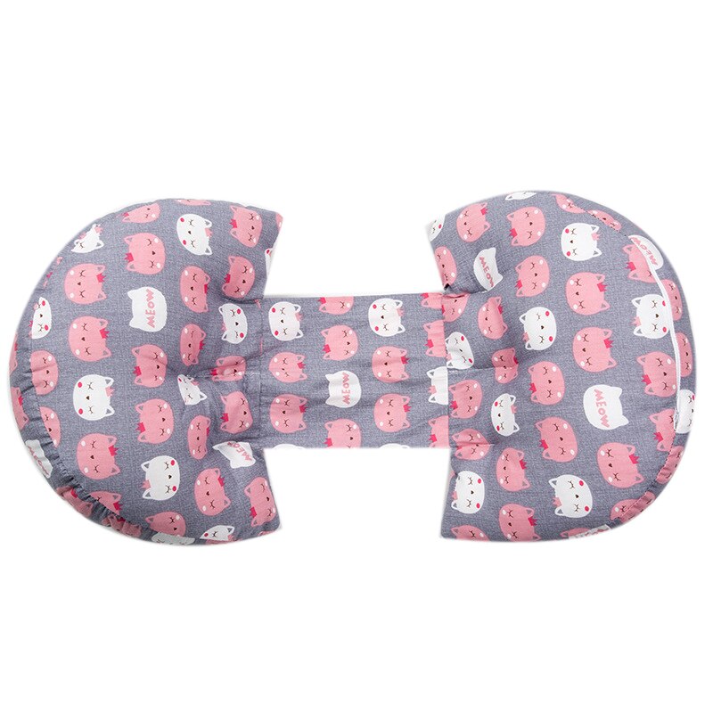 Femmes enceintes oreiller taille côté sommeil oreiller multi-fonction en forme de U fournitures de sommeil oreiller estomac ascenseur: 04