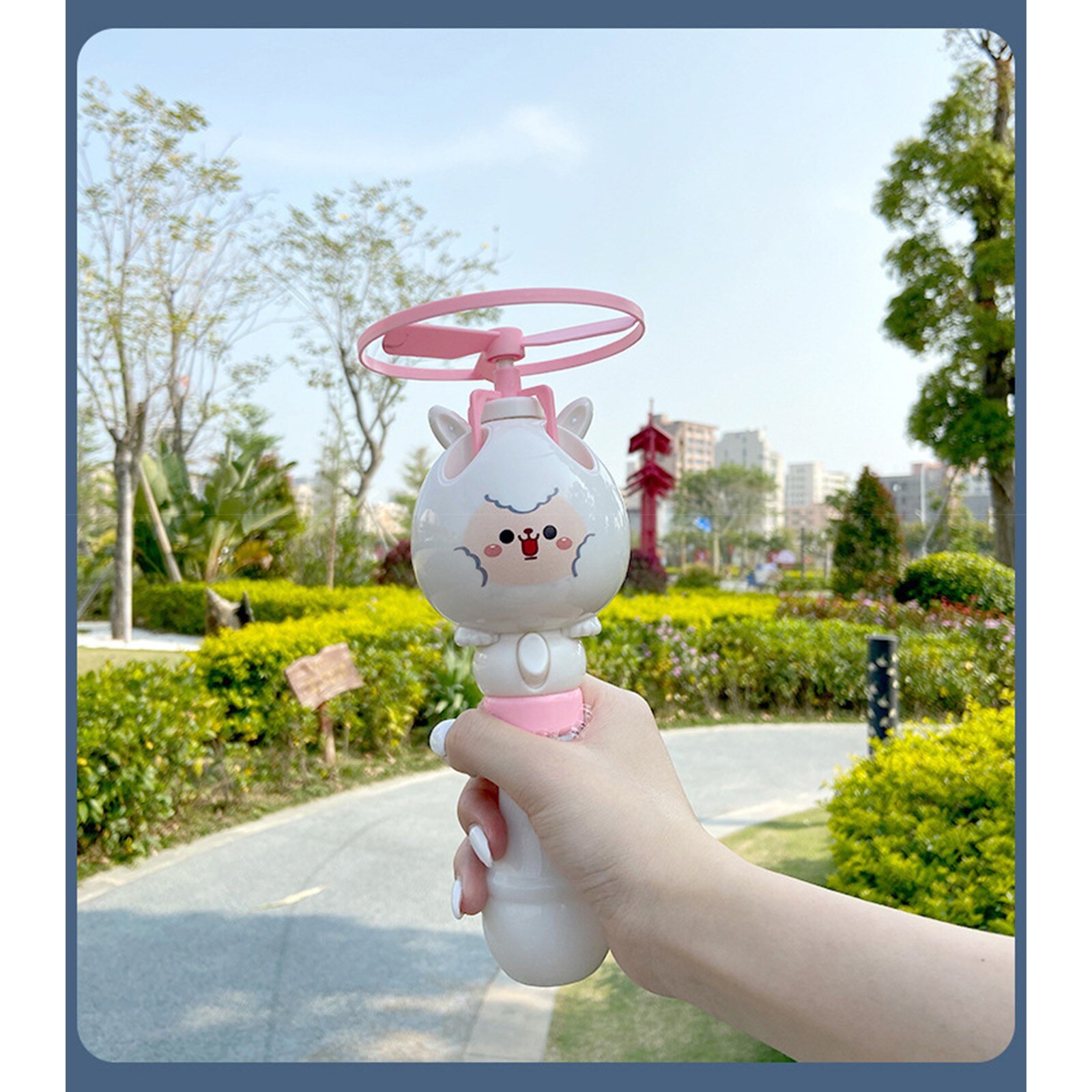 Bamboe Dragonfly-Bubble Machine Discovery-Speelgoed Bubble Chopper Antenne Vliegende 80Ml Baby Speelgoed #40
