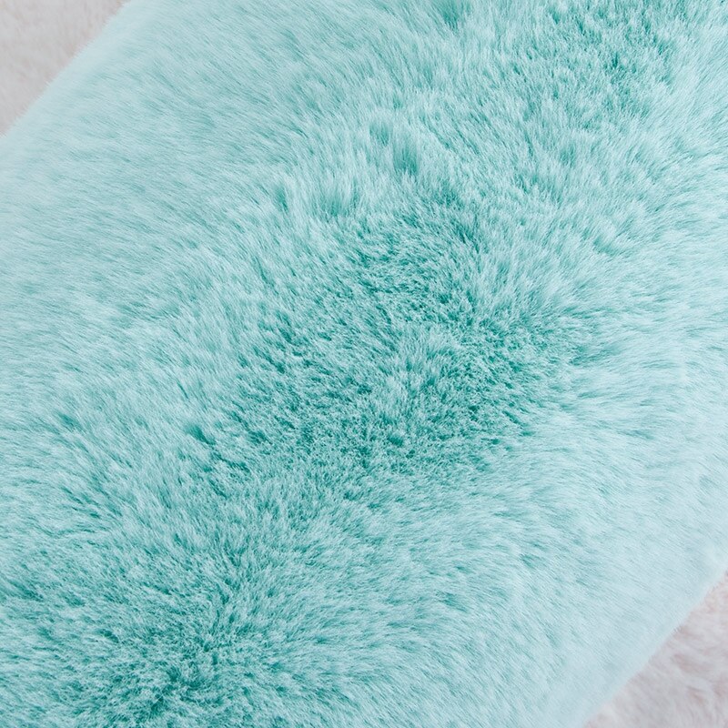 ROWNFUR-tapis de sol à poils artificiels, moelleux, lavable, en fausse fourrure, à la , pour salon et chambre à coucher,