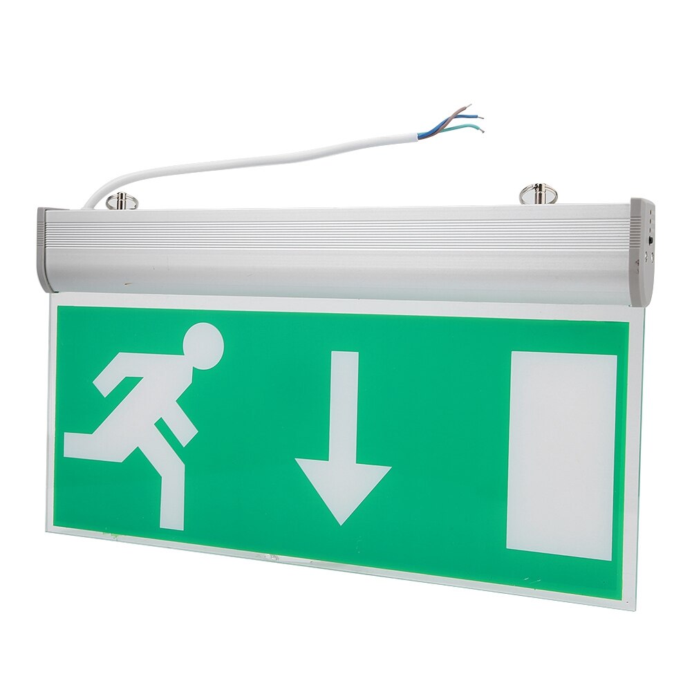 Led Emergency Teken Licht 110-220V Led Nooduitgang Verlichting Teken Veiligheid Evacuatie Indicator Lichten