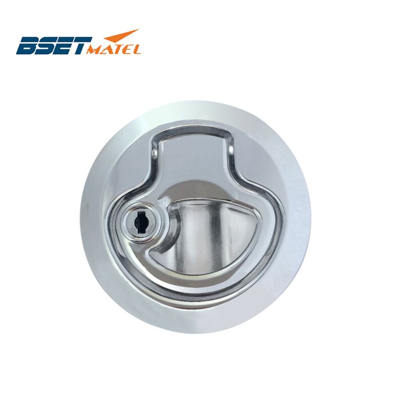 Zinc Alloy Chrome Finished Flush Latch Flush Pull Latches Slam lift handle Deck Hatch