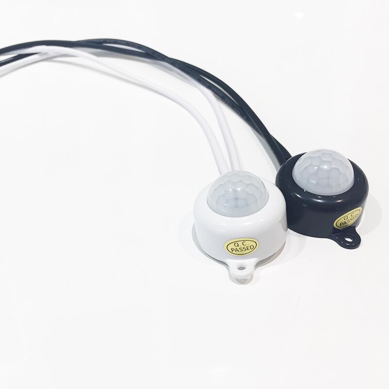 Pir Lichaam Infrarood Motion Sensor Auto On/Off Mini Led Human Detector Usb Schakelaar Voor Closet Corridor Badkamers Dc 5V/12V/24V