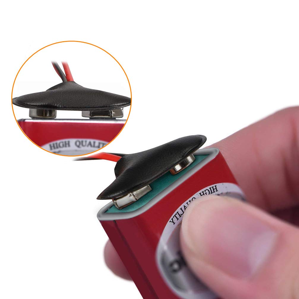 Connecteur de batterie 9V, 10 pièces, Type T, Type I, connecteur à boucle 9 volts, coque en plastique dur, câble d'alimentation de batterie, Clip de prise de cordon