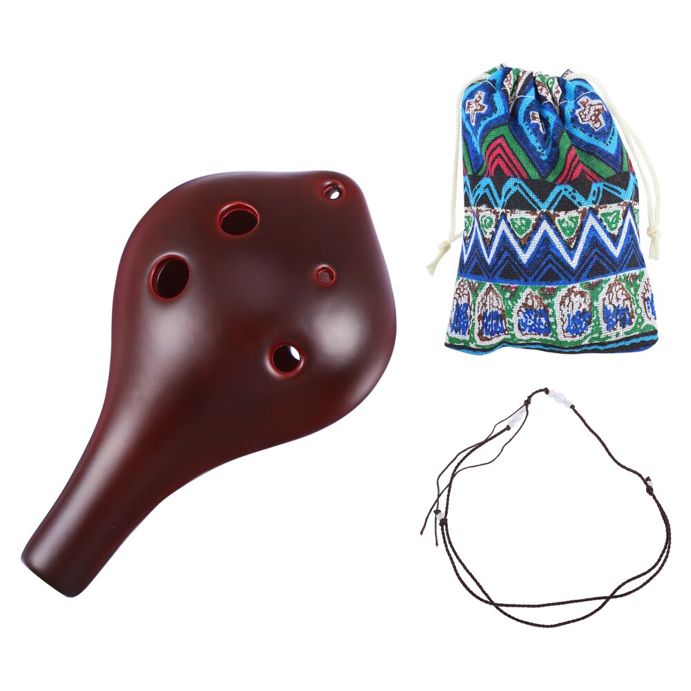 1 Set 6 Hole Ocarina Dolomiet Ocarina Alto Ocarina Instrument