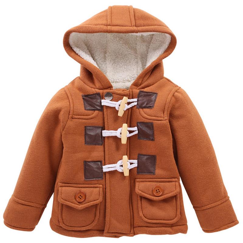 Winter Baby Jas Voor Baby Boy Jas Herfst Unisex Jas Kindje Jas Kids Warme Wollen Bovenkleding Baby Jas Pasgeboren kleding