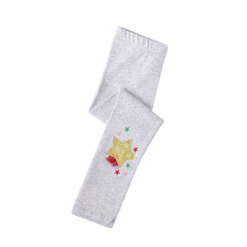 Pantaloni da ragazza 2022 nuovi pantaloni slim da bambina ricamati unicorno primavera W01 112
