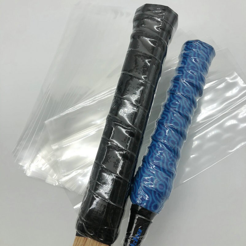 Powerti 30 pz/lotto racchetta da Badminton pellicola termoretraibile pellicola Base asciugamano colla Badminton Overgrip cuscino avvolgere nastro da Tennis accessori