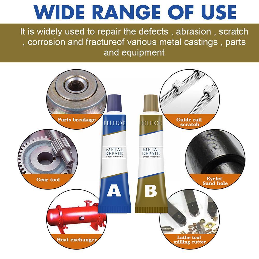 Industrielle AB Kleber Metall Reparatur Klebstoff Einfügen Metall Kleber Reparatur Schweißen Wärme Reparatur Kalten Dichtstoff schnell-trocknung Kleber Resista c8O7
