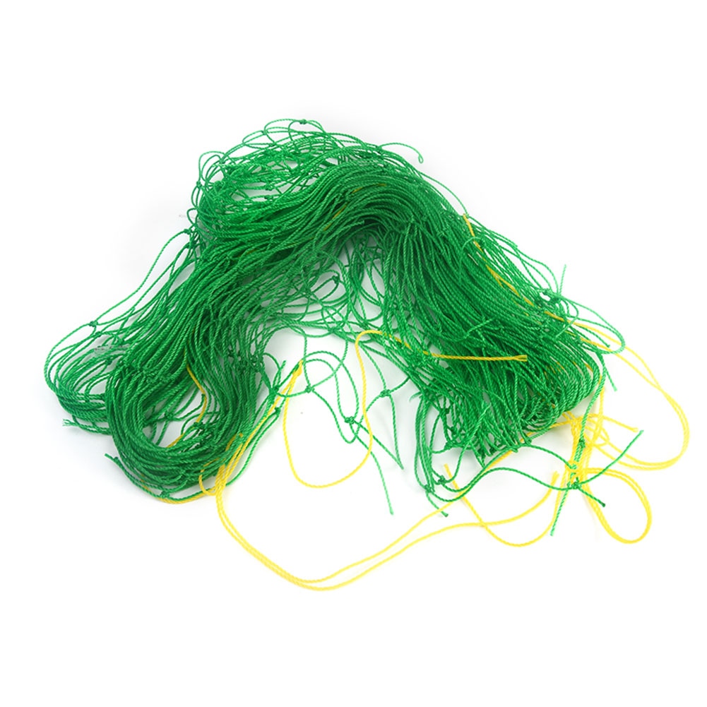 1.8 x 1.8m nylon bitter melon planter klatreblomster enkel påføring agurk vinranke hjemme praktisk mesh hagenett