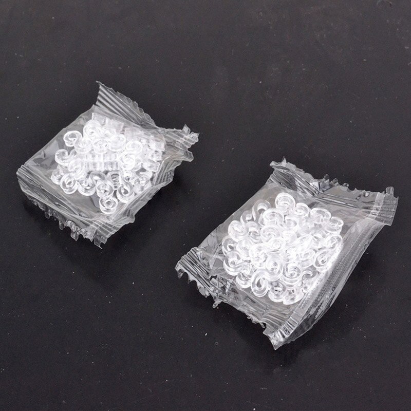 Gereedschap Rubber Weefgetouw Bands Voor Kinderen Meisje Diy Set Hanger Haak S Gespen Haken Brei Gereedschap Voor Weven Vetersluiting armband: 100pcs S buckle