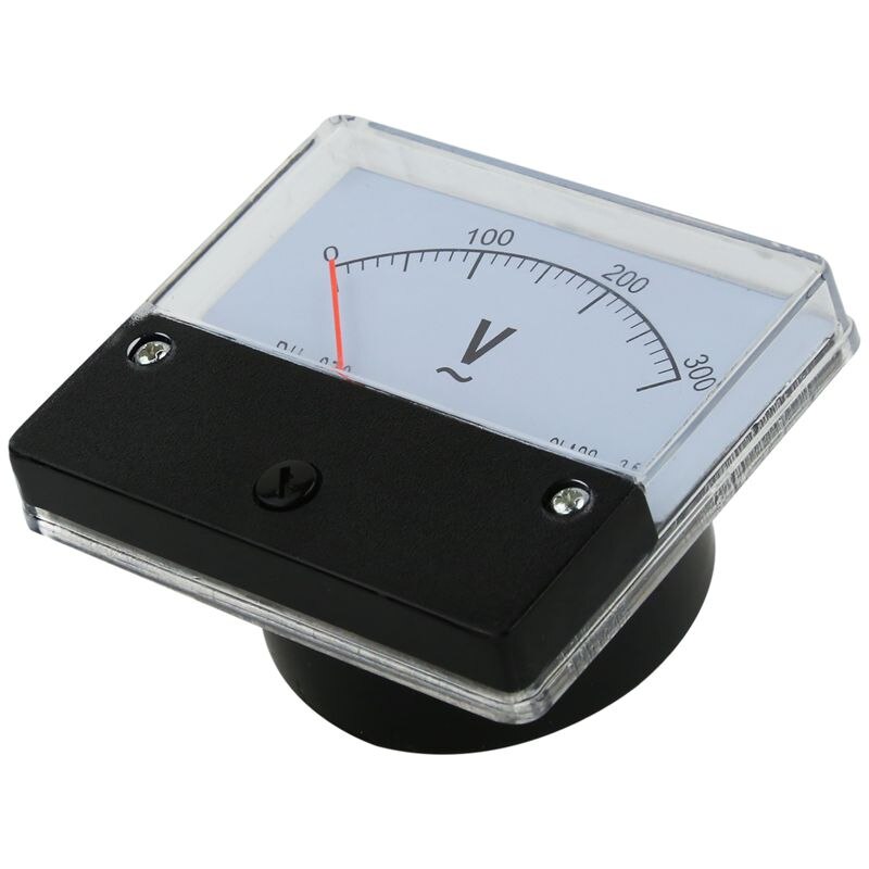 Rectangle AC 0-300V Gauge Analog Voltage Panel Meter Voltmeter DH670