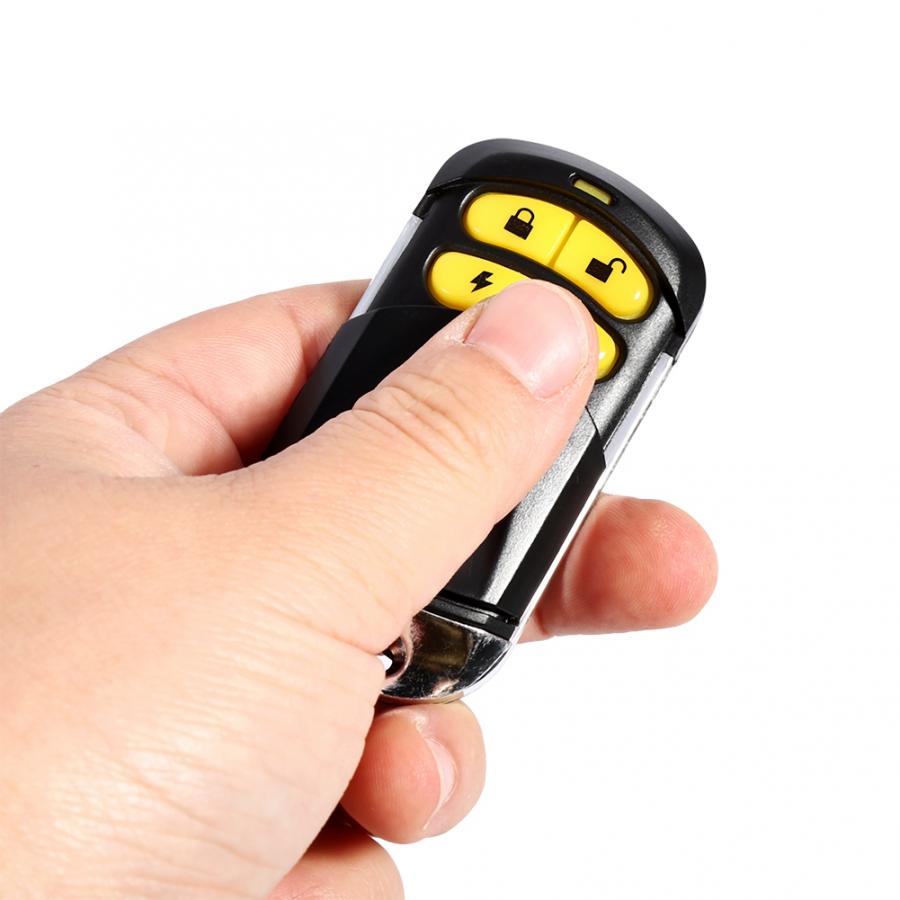 Motorcycle Bike Anti-theft Security Alarm System Remote Control 12V